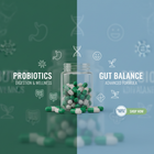 Probiotics & Digestion Square Banner