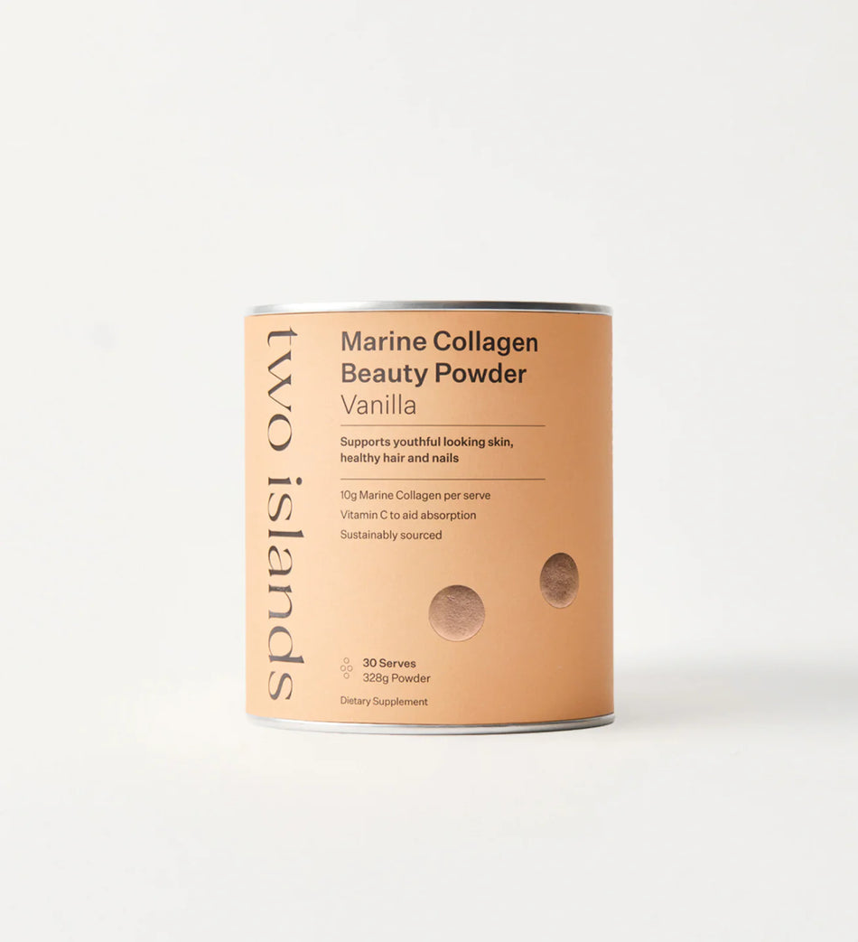 Two islands Marine Collagen Beauty Powder Vanilla