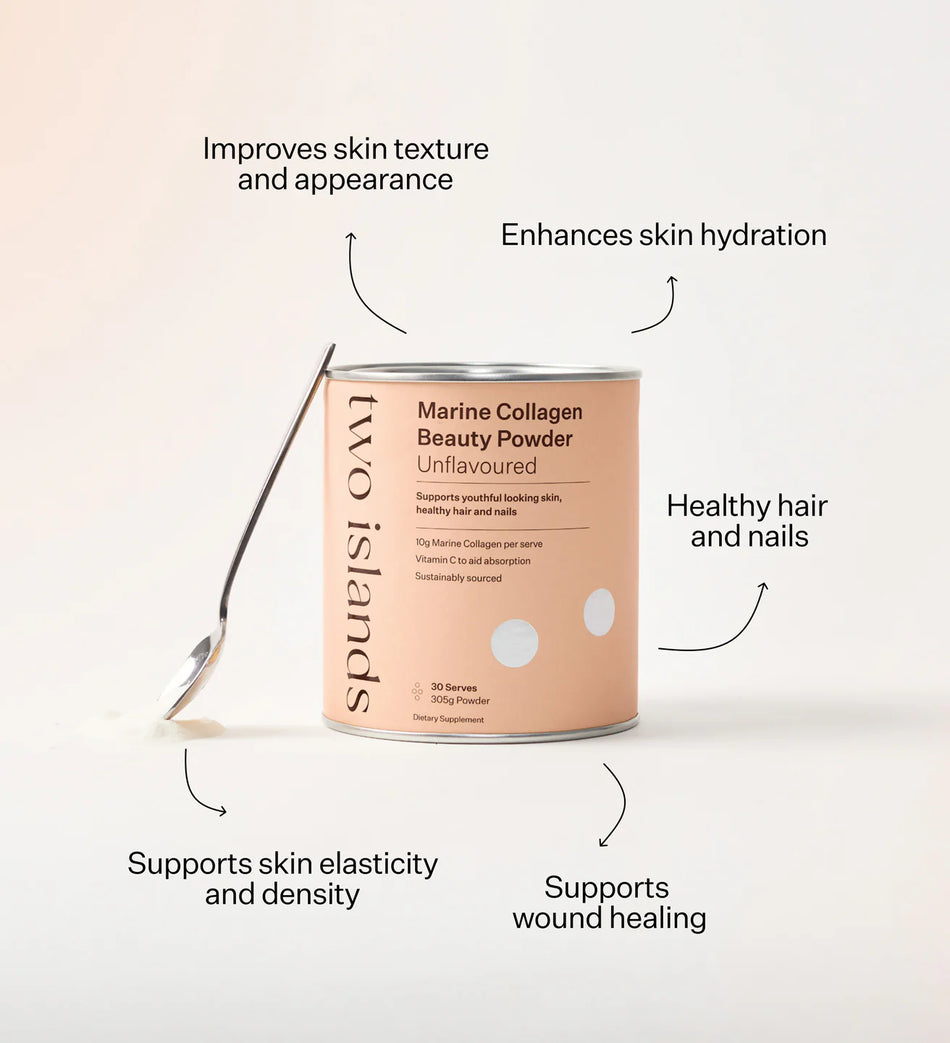 Two islands Marine Collagen Beauty Powder
