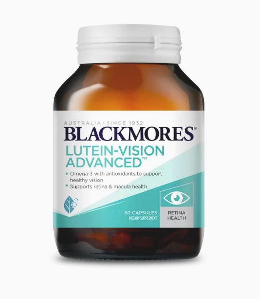 Blackmores Lutein Vision Advanced 60 Capsules – Eye Health & Vision Support