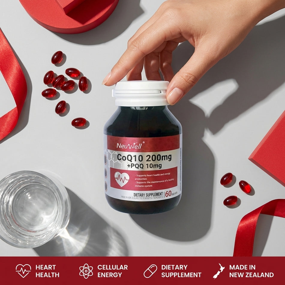 Neuwell CoQ10 200mg + PQQ 10mg Supplement