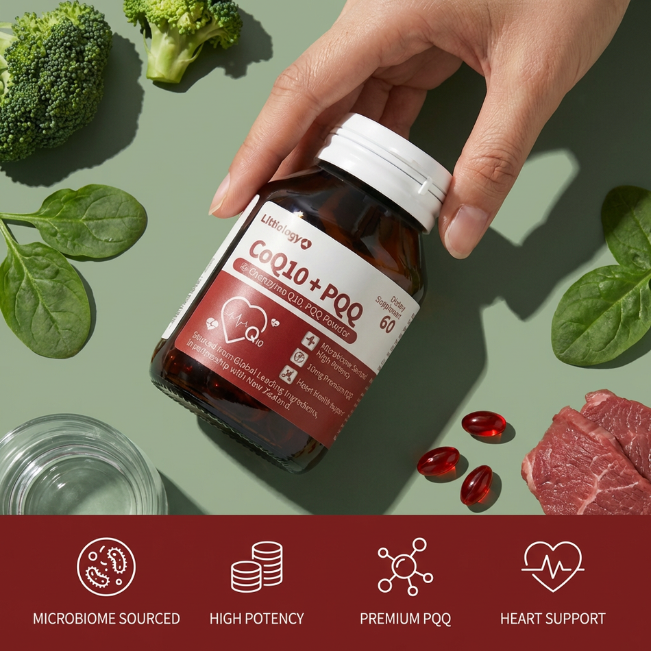 Littlology CoQ10 + PQQ Cellular Energy Complex